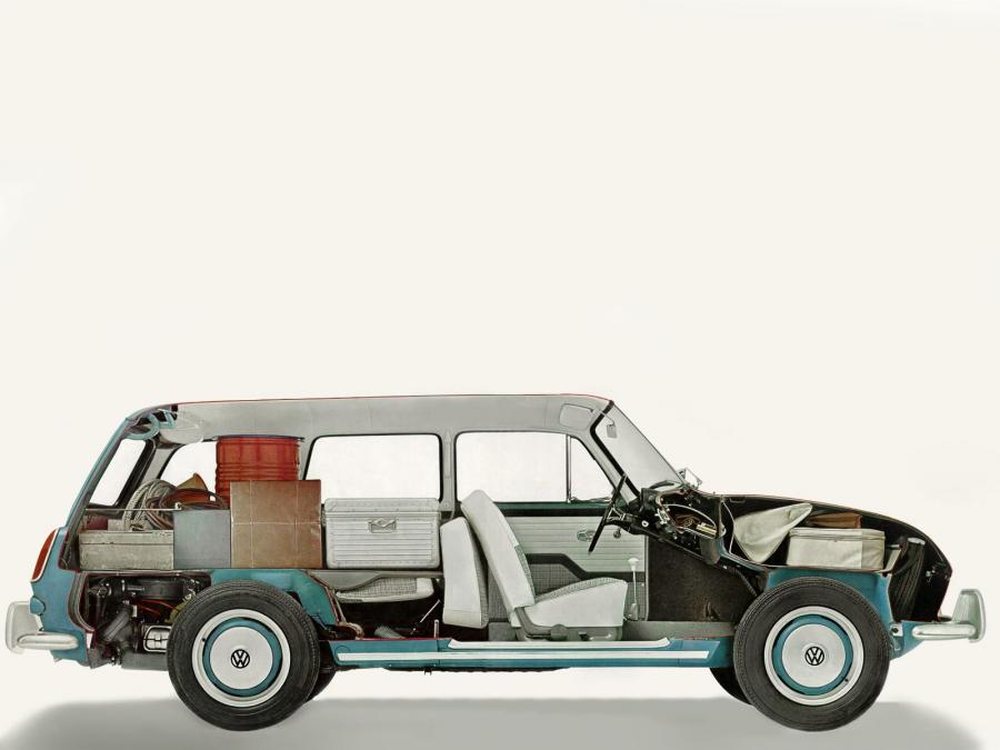 Схема Volkswagen 1600 Variant (Typ 3) 1964 года  (фото 11 из 17)